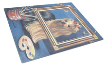 Load image into Gallery viewer, Yorkie Pretty as a Picture Glass Cutting Boards – Durable, Decorative Kitchen Art Large PPP3126LCB
