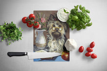 Load image into Gallery viewer, Yorkie Teacher's Pet Glass Cutting Boards – Durable, Decorative Kitchen Art Large PPP3128LCB