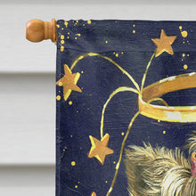 Load image into Gallery viewer, Yorkie Christmas Family Tree Flag Canvas House Size PPP3131CHF
