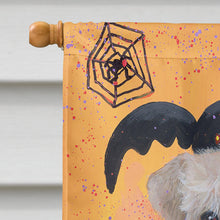 Load image into Gallery viewer, Wheaten Terrier Halloween Flag Canvas House Size PPP3136CHF