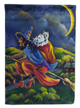 Load image into Gallery viewer, Westie Halloween Witch Garden Flag – Decorative Outdoor Yard Flag PPP3139GF