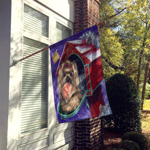 Load image into Gallery viewer, Yorkie Christmas Letter to Santa Flag Canvas House Size PPP3140CHF