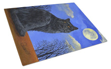 Load image into Gallery viewer, Black Cat Hocus Pocus Halloween Glass Cutting Boards – Durable, Decorative Kitchen Art Large PPP3142LCB