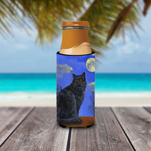 Load image into Gallery viewer, Black Cat Hocus Pocus Halloween  Hugger for slim cans PPP3142MUK