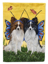 Load image into Gallery viewer, Papillon Butterflies Flag Canvas House Size PPP3143CHF