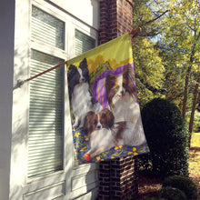 Load image into Gallery viewer, Papillon Party Pals Flag Canvas House Size PPP3144CHF
