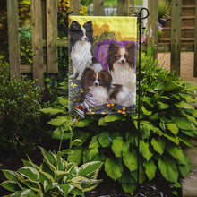 Load image into Gallery viewer, Papillon Party Pals Garden Flag – Decorative Outdoor Yard Flag PPP3144GF