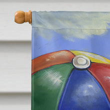 Load image into Gallery viewer, Pomeranian Beach Flag Canvas House Size PPP3145CHF