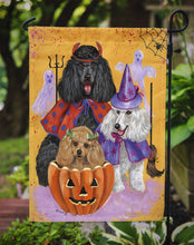 Load image into Gallery viewer, Poodle Halloween Garden Flag – Decorative Outdoor Yard Flag PPP3146GF