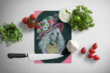 Load image into Gallery viewer, Poodle Lady Alexandria Glass Cutting Boards – Durable, Decorative Kitchen Art Large PPP3148LCB