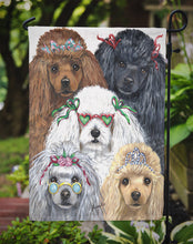 Load image into Gallery viewer, Poodle Oodles Garden Flag – Decorative Outdoor Yard Flag PPP3149GF