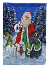 Load image into Gallery viewer, Poodle Christmas Santa Garden Flag – Decorative Outdoor Yard Flag PPP3150GF