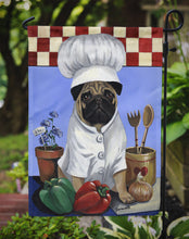 Load image into Gallery viewer, Pug Veggie Chef Garden Flag – Decorative Outdoor Yard Flag PPP3155GF