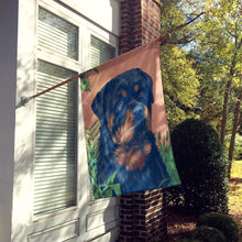 Load image into Gallery viewer, Rottweiler Flag Canvas House Size PPP3156CHF