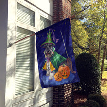 Load image into Gallery viewer, Schnauzer Halloween Good Witch Flag Canvas House Size PPP3159CHF