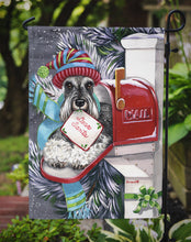 Load image into Gallery viewer, Schnauzer Christmas Letter to Santa Garden Flag – Decorative Outdoor Yard Flag PPP3162GF