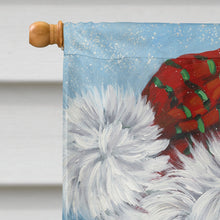 Load image into Gallery viewer, Schnauzer Christmas Pure at Heart Flag Canvas House Size PPP3163CHF