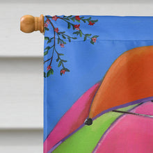 Load image into Gallery viewer, Schnauzer Soulmates Flag Canvas House Size PPP3166CHF