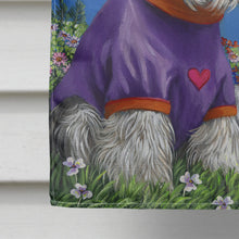 Load image into Gallery viewer, Schnauzer Soulmates Flag Canvas House Size PPP3166CHF