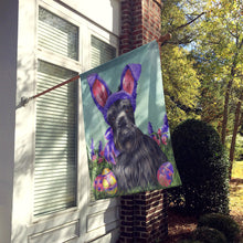 Load image into Gallery viewer, Scottie Easter Bunny Flag Canvas House Size PPP3172CHF