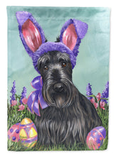 Load image into Gallery viewer, Scottie Easter Bunny Garden Flag – Decorative Outdoor Yard Flag PPP3172GF