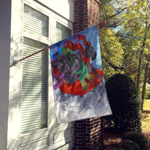 Load image into Gallery viewer, Scottie Christmas Dashing Flag Canvas House Size PPP3174CHF