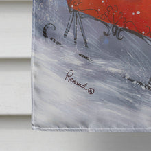 Load image into Gallery viewer, Scottie Christmas Dashing Flag Canvas House Size PPP3174CHF
