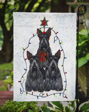 Load image into Gallery viewer, Scottie Christmas Family Tree Garden Flag – Decorative Outdoor Yard Flag PPP3176GF