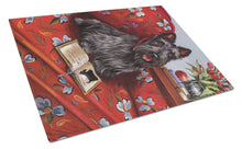 Load image into Gallery viewer, Scottie Lil Einstein Glass Cutting Boards – Durable, Decorative Kitchen Art Large PPP3179LCB