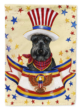 Load image into Gallery viewer, Scottie USA Flag Canvas House Size PPP3183CHF