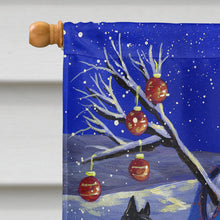 Load image into Gallery viewer, Scottie Christmas Snowman Flag Canvas House Size PPP3184CHF