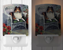 Load image into Gallery viewer, Sheltie Patio Jewel Ceramic Night Light PPP3187CNL