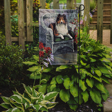 Load image into Gallery viewer, Sheltie Patio Jewel Garden Flag – Decorative Outdoor Yard Flag PPP3187GF