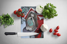 Load image into Gallery viewer, Shih Tzu Christmas Letter to Santa Glass Cutting Boards – Durable, Decorative Kitchen Art Large PPP3189LCB