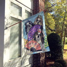 Load image into Gallery viewer, Shih Tzu Top Fans Flag Canvas House Size PPP3190CHF