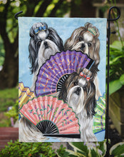 Load image into Gallery viewer, Shih Tzu Top Fans Garden Flag – Decorative Outdoor Yard Flag PPP3190GF