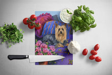 Load image into Gallery viewer, Silky Terrier Luxurious Glass Cutting Boards – Durable, Decorative Kitchen Art Large PPP3192LCB