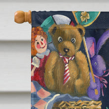 Load image into Gallery viewer, Wheaten Terrier Playroom Flag Canvas House Size PPP3193CHF