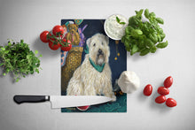 Load image into Gallery viewer, Wheaten Terrier Playroom Glass Cutting Boards – Durable, Decorative Kitchen Art Large PPP3193LCB