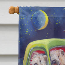 Load image into Gallery viewer, Wheaten Terrier Zoom Flag Canvas House Size PPP3195CHF