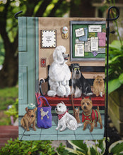 Load image into Gallery viewer, Dogs Vet Visit Garden Flag – Decorative Outdoor Yard Flag PPP3196GF