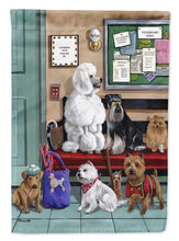 Load image into Gallery viewer, Dogs Vet Visit Garden Flag – Decorative Outdoor Yard Flag PPP3196GF