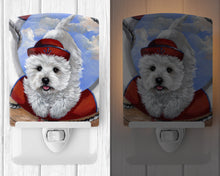 Load image into Gallery viewer, Westie Ahoy Sailor Ceramic Night Light PPP3197CNL