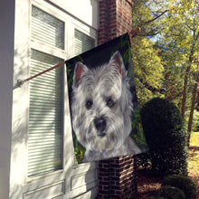 Load image into Gallery viewer, Westie Baby Face Flag Canvas House Size PPP3201CHF