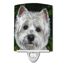 Load image into Gallery viewer, Westie Baby Face Ceramic Night Light PPP3201CNL