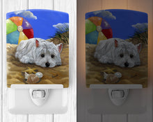 Load image into Gallery viewer, Westie Beach Baby Ceramic Night Light PPP3202CNL