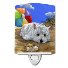 Load image into Gallery viewer, Westie Beach Baby Ceramic Night Light PPP3202CNL