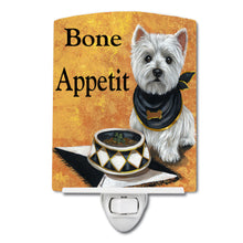 Load image into Gallery viewer, Westie Bone Appetit Ceramic Night Light PPP3203CNL