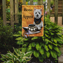 Load image into Gallery viewer, Westie Bone Appetit Garden Flag – Decorative Outdoor Yard Flag PPP3203GF