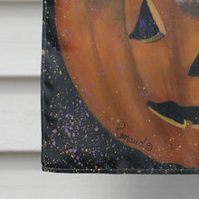 Load image into Gallery viewer, Westie Halloween Pumpkin Ride Flag Canvas House Size PPP3205CHF